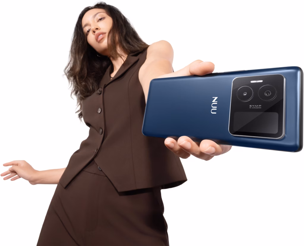 Nuu B40 5G smartphone dengan layar sekunder AMOLED dan dual kamera
