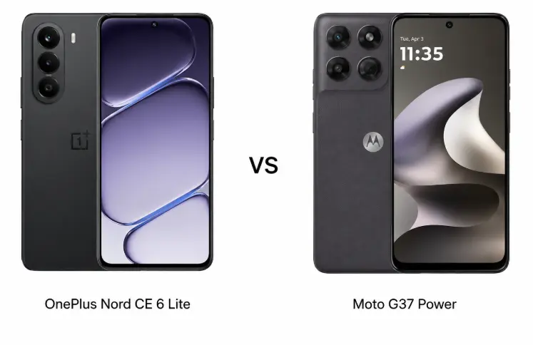 OnePlus Nord CE 6 Lite vs Moto G37 Power, Mana yang Lebih Worth It? 1 Perbandingan OnePlus Nord CE 6 Lite dan Moto G37 Power smartphone baterai besar