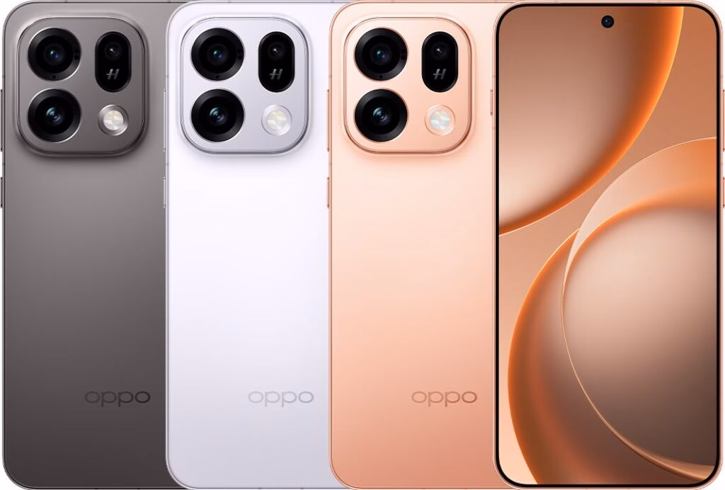 kamera belakang Oppo Find X9s tiga lensa 50MP dengan zoom periskop