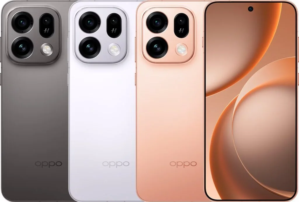 kamera belakang Oppo Find X9s tiga lensa 50MP dengan zoom periskop