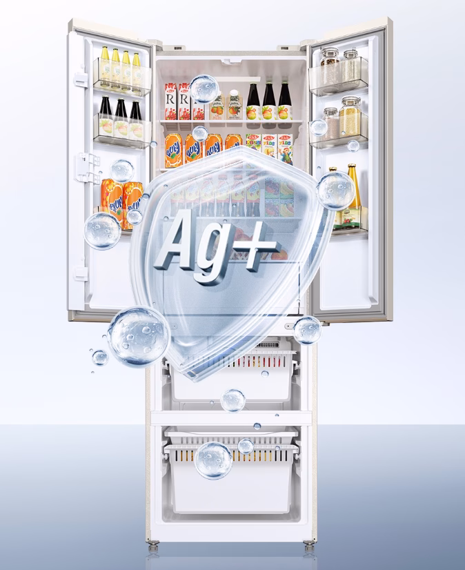 Fitur pembuat es otomatis Xiaomi Mijia Refrigerator French 400L