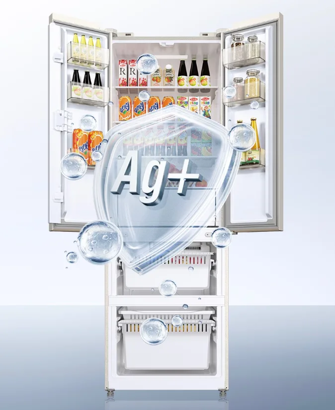 Fitur pembuat es otomatis Xiaomi Mijia Refrigerator French 400L