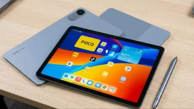 Tablet POCO C Pad dengan layar 120Hz dan chipset Snapdragon di Indonesia