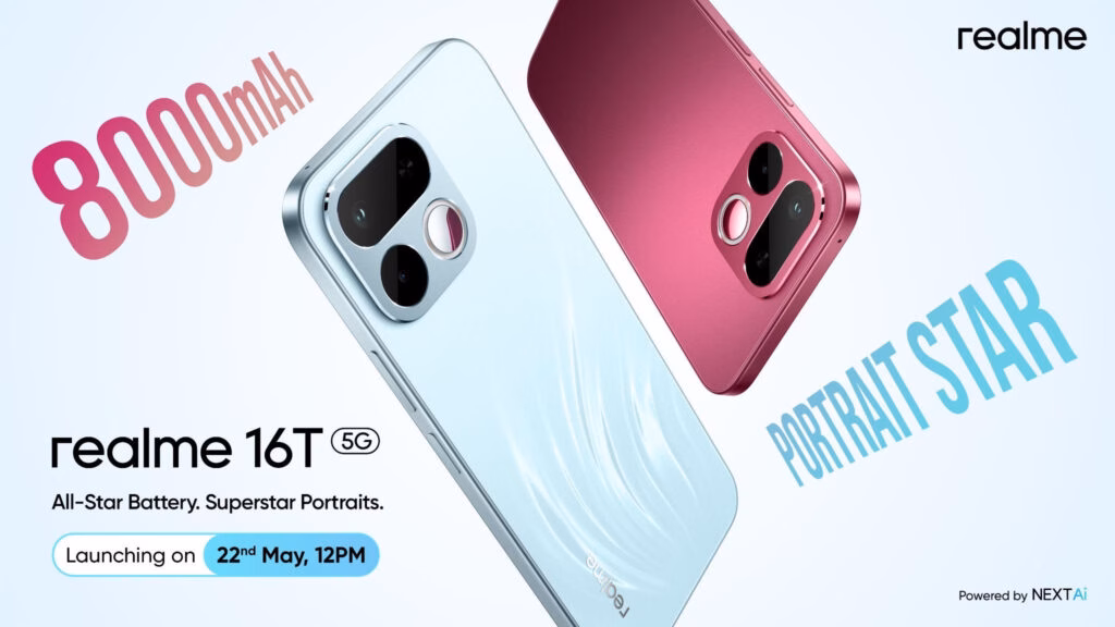 Baterai besar Realme 16T berkapasitas 8000mAh