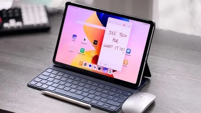 Tablet budget 2 jutaan dengan keyboard dan baterai besar untuk produktivitas