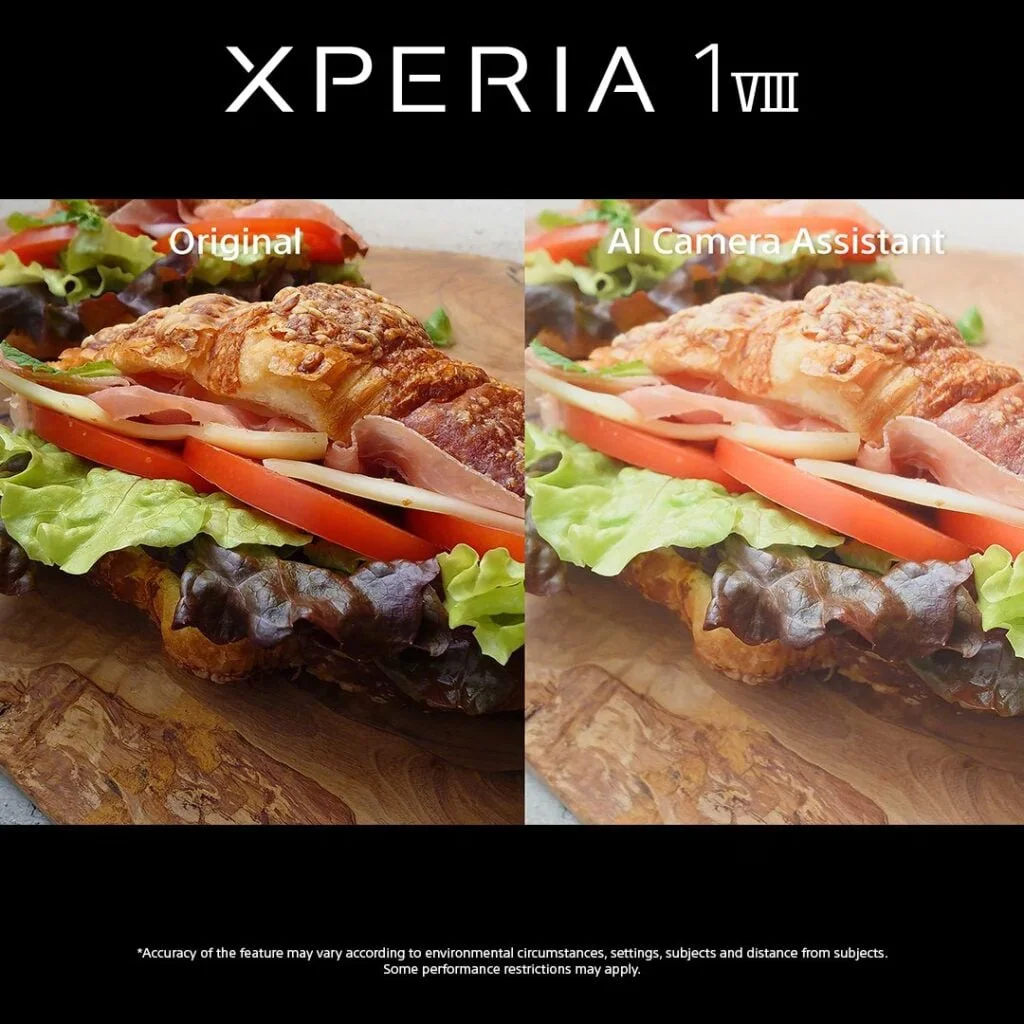 Kamera ZEISS pada Sony Xperia 1 VIII dengan fitur AI Camera Assistant