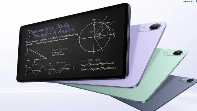 Tablet Infinix XPAD 30E dengan fitur edukasi dan layar besar