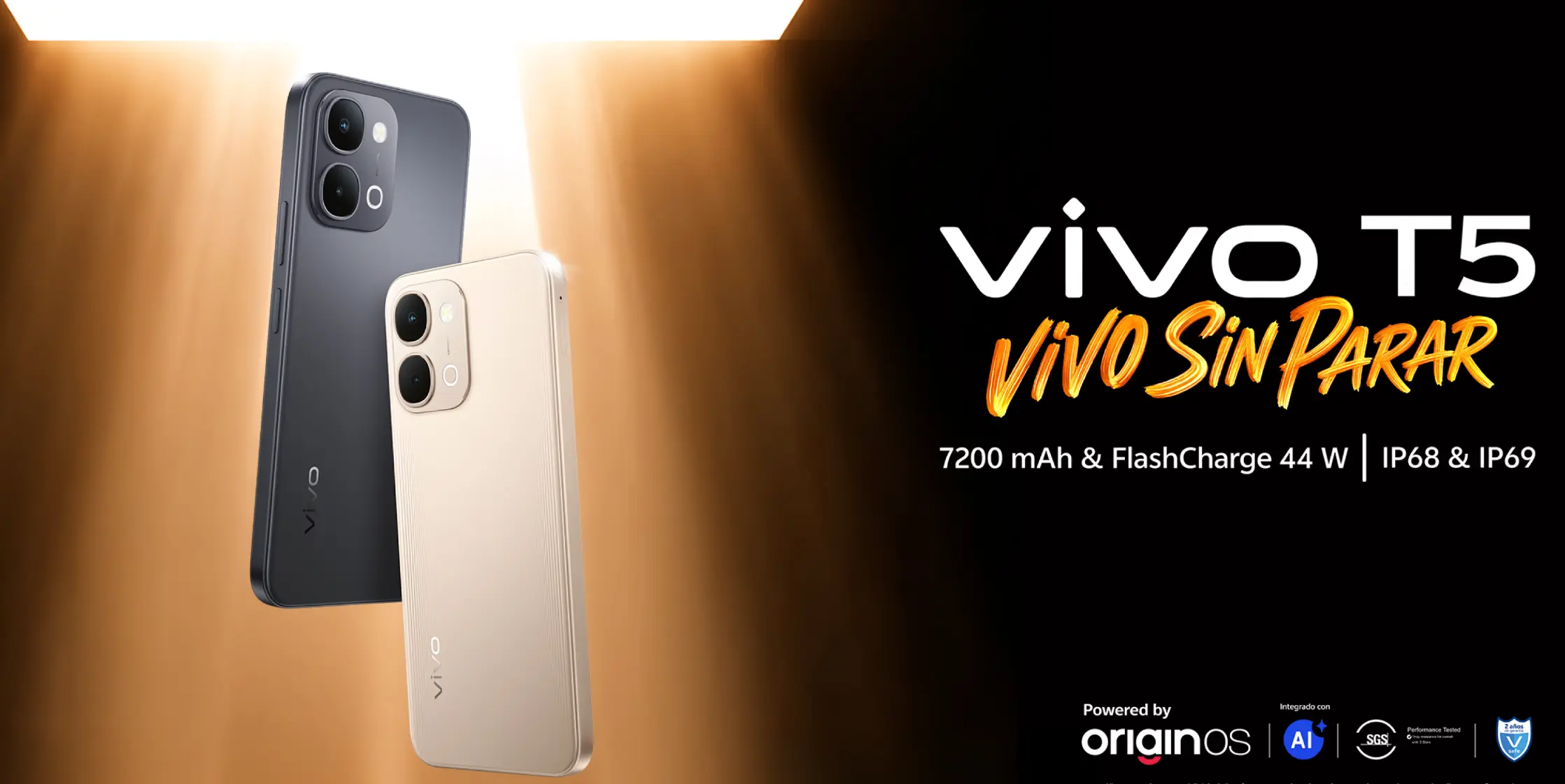 Vivo T5 4G Meluncur dengan Baterai Jumbo dan Layar 120Hz
