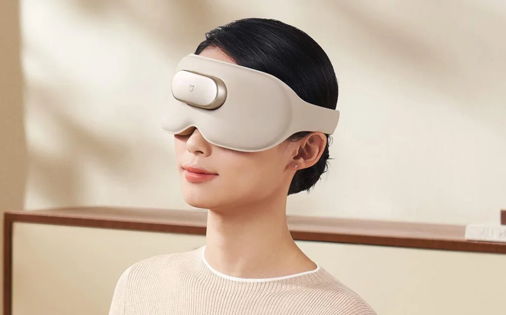 Desain ergonomis masker mata pintar Xiaomi Mijia yang nyaman di wajah