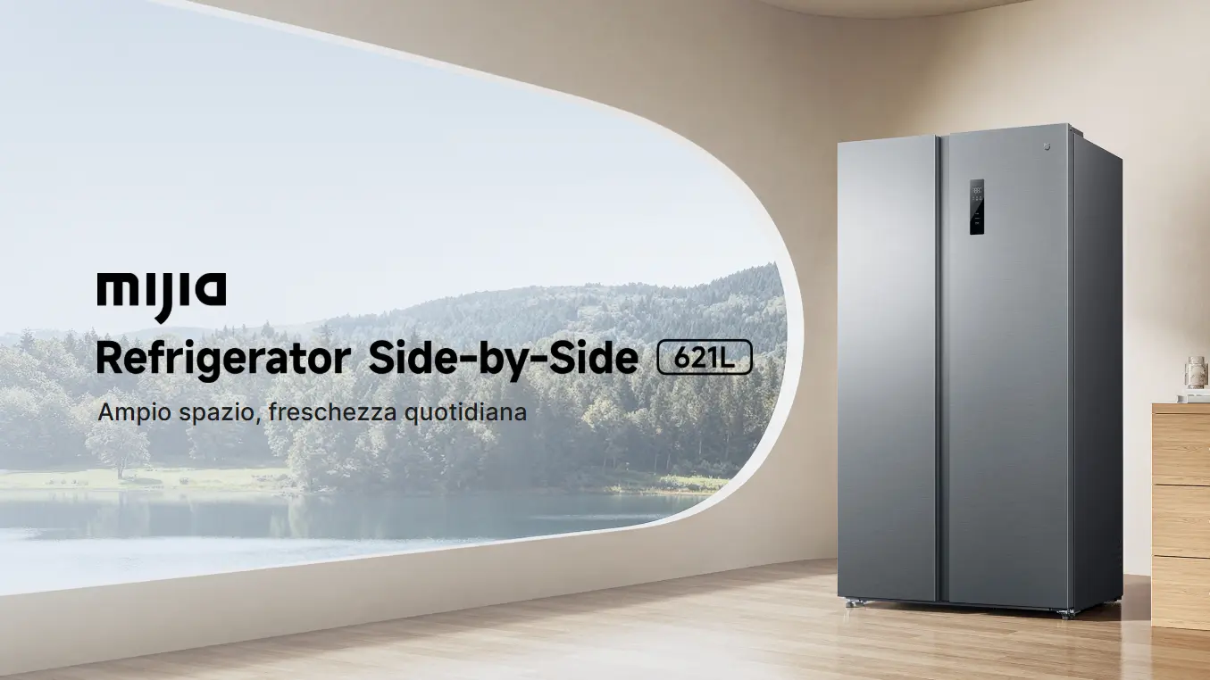 Xiaomi Mijia Side-by-Side 621L kulkas kapasitas besar dan pintar