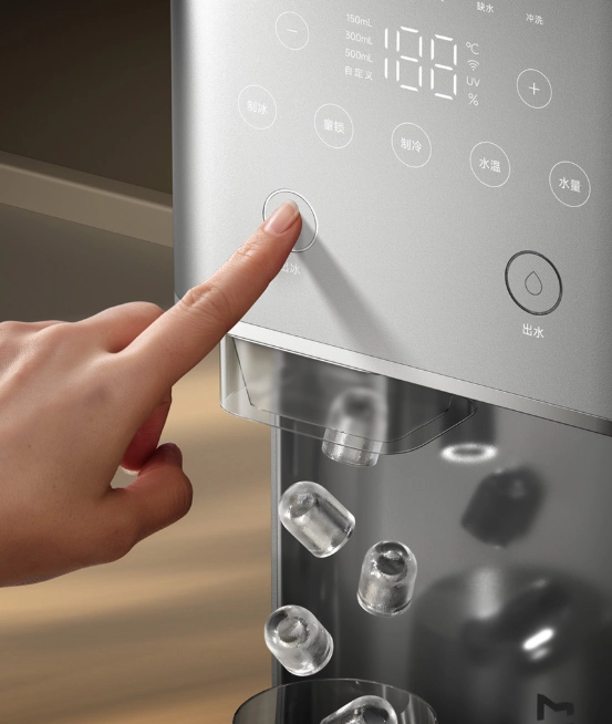 Layar kontrol suhu pada Xiaomi Mijia Dispenser
