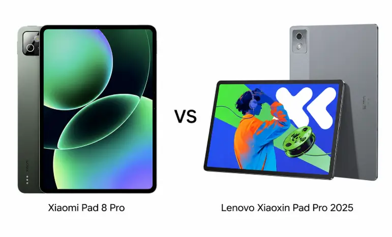 Xiaomi Pad 8 Pro dan Lenovo Xiaoxin Pad Pro 2025 perbandingan tablet Android terbaik