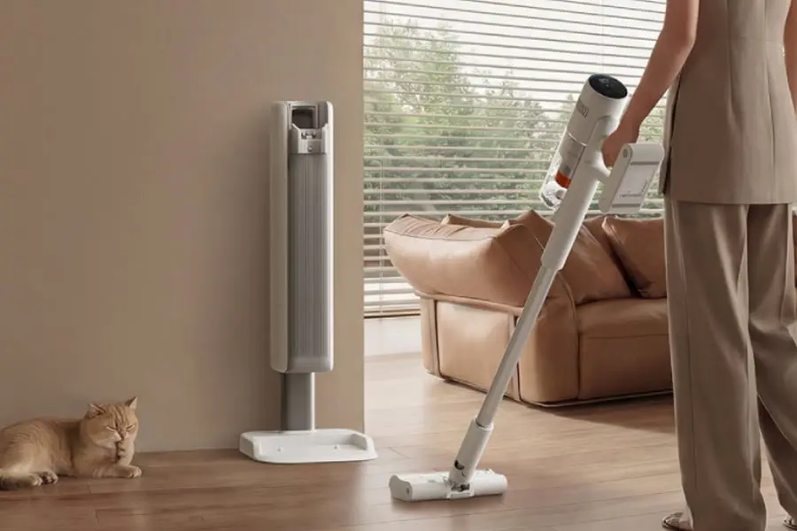 Xiaomi Mijia Cordless Vacuum Cleaner 4 Pro, Pembersih Cerdas Harga Terjangkau 2 Desain Xiaomi Mijia Cordless Vacuum Cleaner 4 Pro