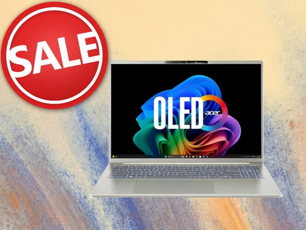 Acer Swift Go 16 AI laptop OLED dengan baterai tahan lama dan prosesor Intel terbaru