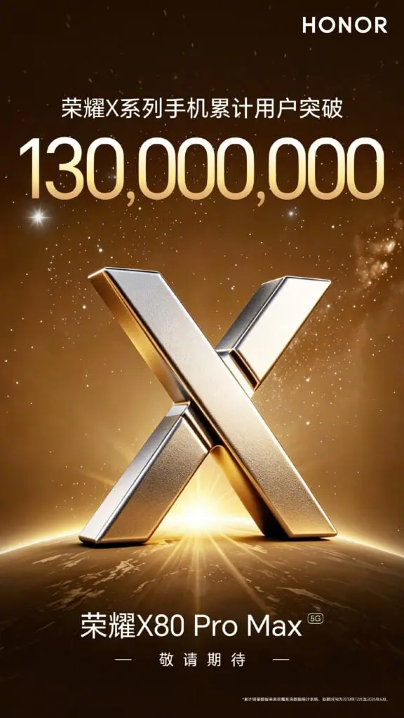 Honor X80 Pro Max Bawa Baterai 11 000mAh dan Desain Flagship yang Memikat