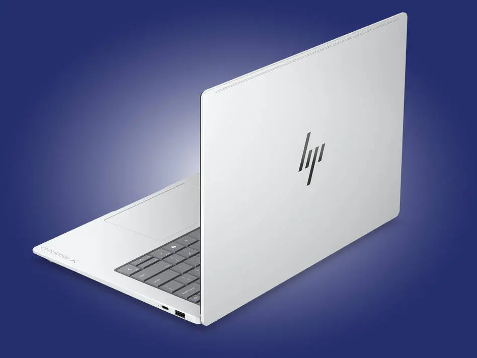 HP OmniBook X 14 Hadir dengan Layar OLED 1.100 Nit dan Grafis Arc B390