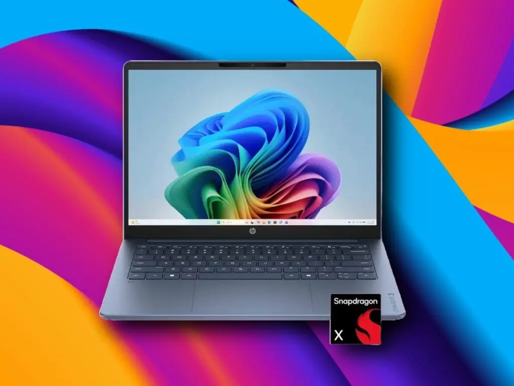 Laptop HP OmniBook 3 14 dengan layar sentuh 2K dan RAM 16 GB