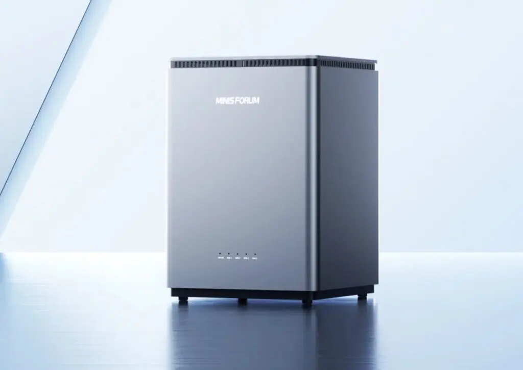 Minisforum N4 NAS dengan Intel Wildcat Lake dan Wi-Fi 7