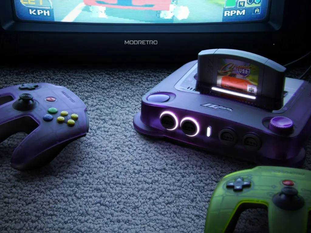 ModRetro M64 Menghidupkan Kembali Nintendo 64 dengan Akurasi FPGA AMD yang Tinggi 1 ModRetro M64 dengan controller, sumber gambar dari AMD Gaming