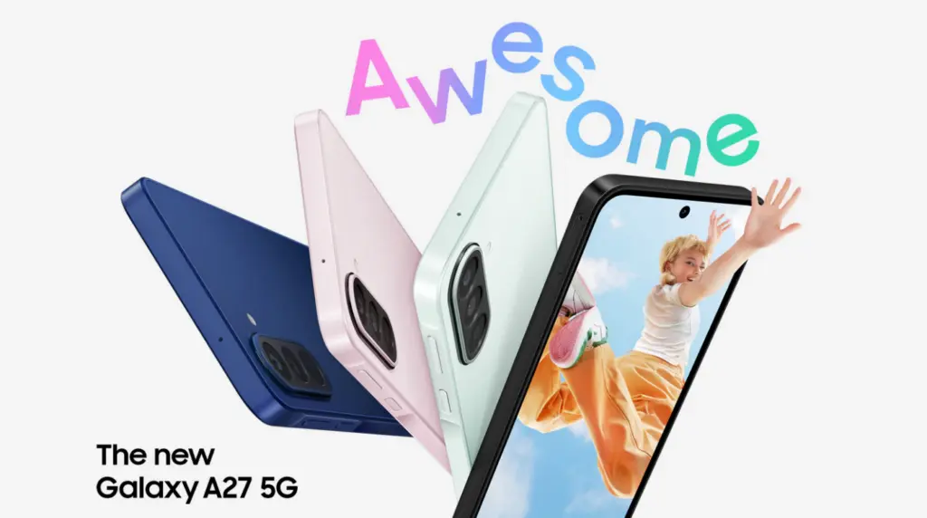 Samsung Galaxy A27 5G Memukau dengan Layar 120Hz dan Baterai Tahan Lama