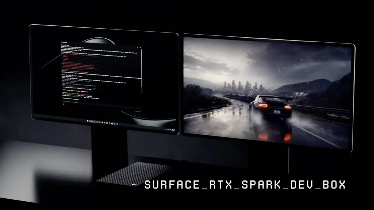 Surface RTX Spark Dev Box dengan bodi aluminium (Photo: Microsoft)